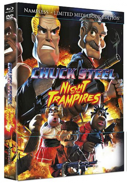 Chuck Steel - Limited Uncut 222 Edition (DVD+Blu-ray Disc) - Mediabook - Cover A
