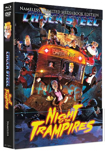 Chuck Steel - Limited Uncut 222 Edition (DVD+Blu-ray Disc) - Mediabook - Cover B