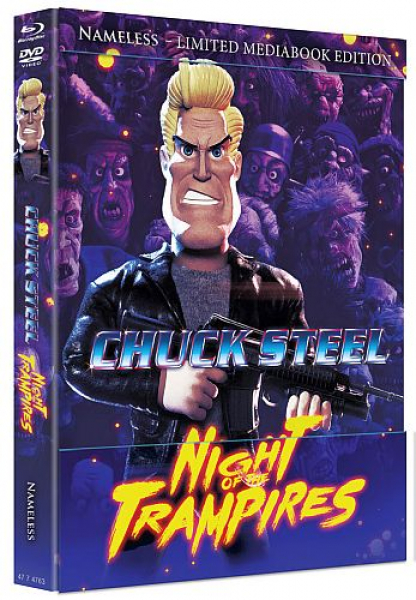 Chuck Steel - Limited Uncut 222 Edition (DVD+Blu-ray Disc) - Mediabook - Cover D