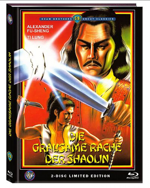 Die grausame Rache der Shaolin - Limited Uncut 250 Edition (DVD+Blu-ray Disc) - Mediabook - Cover C
