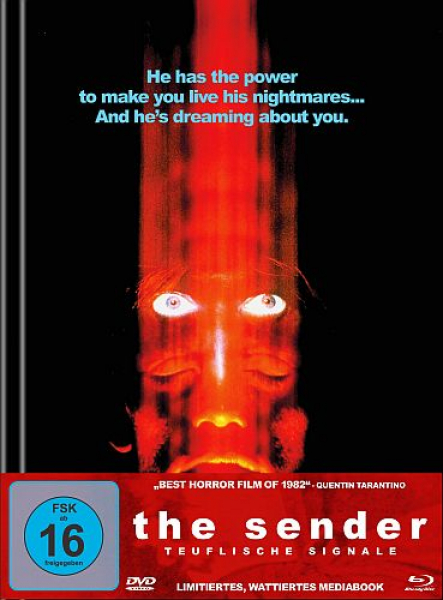 The Sender – Teuflische Signale  - Limited Uncut 200 Edition (DVD+Blu-ray Disc) - Wattiertes Mediabook