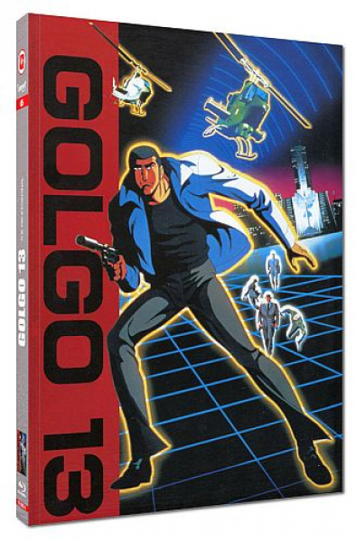 Golgo 13 - The Professional - Limited Uncut Edition (Blu-ray Disc) - Mediabook - Cover A
