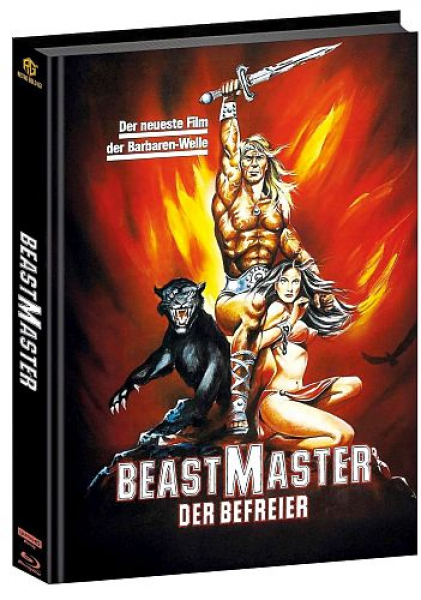 The Beastmaster - Limited Uncut 163 Edition (4K UHD+Blu-ray Disc) - Wattiertes Mediabook - Cover B