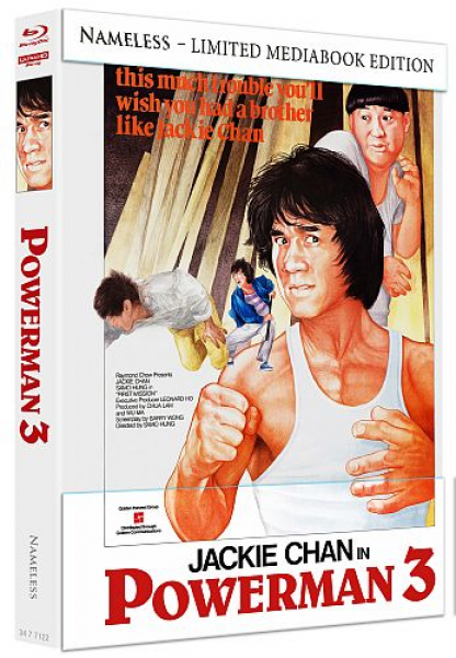 Jackie Chan - Powerman III - Limited Uncut 500 Edition (4K UHD+Blu-ray Disc) - Mediabook - Cover B