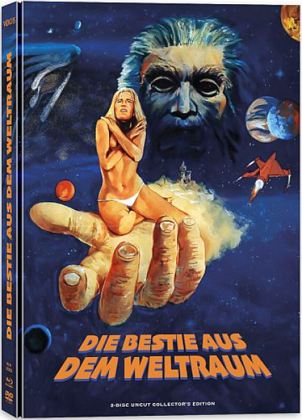 Die Bestie aus dem Weltraum - Limited Uncut Edition (DVD+Blu-ray Disc) - Mediabook - Cover B