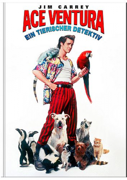 Ace Ventura - Ein tierischer Detektiv - Limited Edition (2x Blu-ray Disc) - Mediabook - Cover D