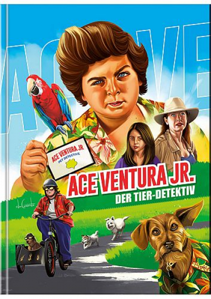 Ace Ventura Jr. - Der Tierdetektiv - Limited Edition (DVD+Blu-ray Disc) - Mediabook - Cover C