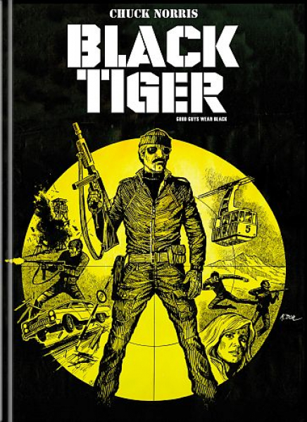 Black Tiger  - Limited Uncut Edition (DVD+Blu-ray Disc) - Mediabook - Cover A