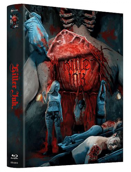 Killer Ink - Limited Unrated 444 Extended Edition - (DVD+Blu-ray Disc) - Mediabook - Cover D