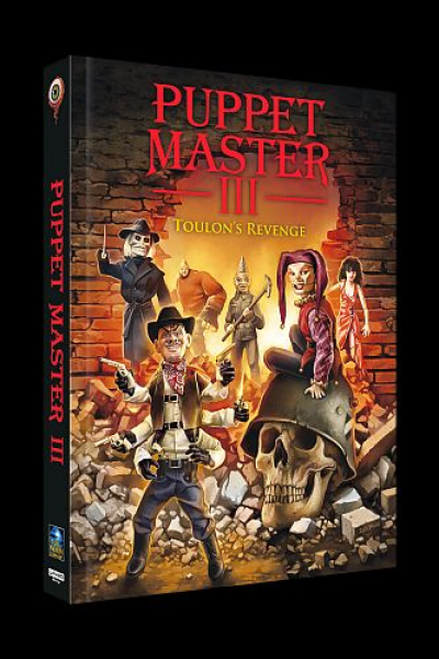 Puppet Master III - Limited Uncut 444 Edition (4K UHD+Blu-ray Disc) - Mediabook - Cover A