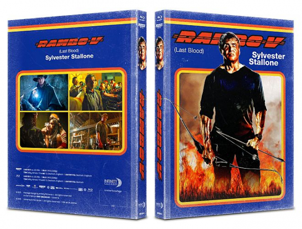 Rambo: Last Blood - Limited Uncut 222 Edition (4K UHD+Blu-ray Disc) - Mediabook - Cover C