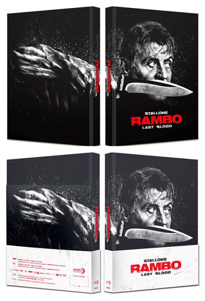 Rambo: Last Blood - Limited Uncut 222 Edition (4K UHD+Blu-ray Disc) - Wattiertes Mediabook - Cover W