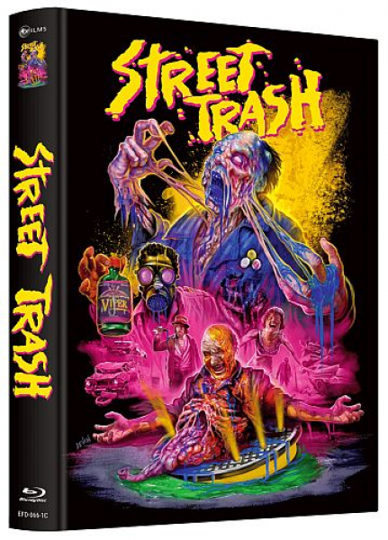 Street Trash - Limited Uncut 666 Edition (DVD+Blu-ray Disc) - Mediabook - Cover C