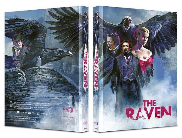 The Raven  - Limited Uncut 111 Edition (DVD+Blu-ray Disc) - Mediabook - Cover B