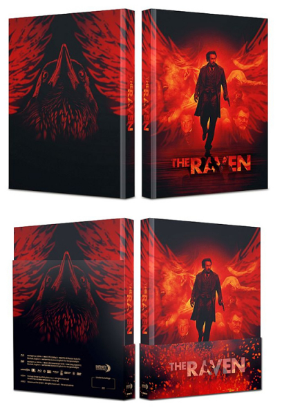 The Raven  - Limited Uncut 222 Edition (DVD+Blu-ray Disc) - Wattiertes Mediabook