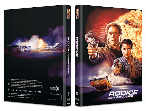 Rookie - Der Anfänger - Limited Uncut 333 Edition (DVD+Blu-ray Disc) - Mediabook - Cover A