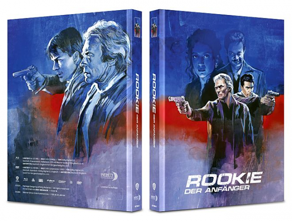 Rookie - Der Anfänger - Limited Uncut 222 Edition (DVD+Blu-ray Disc) - Mediabook - Cover B