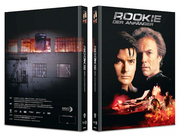 Rookie - Der Anfänger - Limited Uncut 333 Edition (DVD+Blu-ray Disc) - Mediabook - Cover C