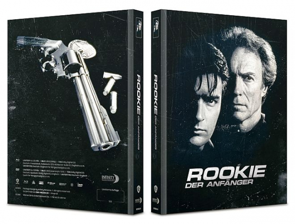 Rookie - Der Anfänger - Limited Uncut 111 Edition (DVD+Blu-ray Disc) - Mediabook - Cover D