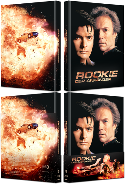 Rookie - Der Anfänger - Limited Uncut 333 Edition (DVD+Blu-ray Disc) - Wattiertes Mediabook