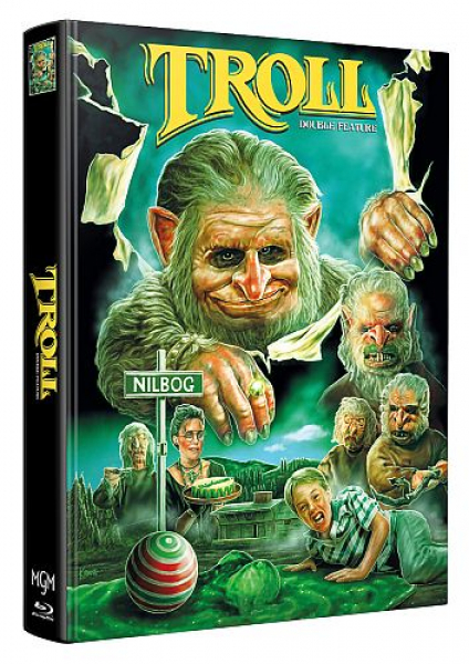 Troll 1+2 - Limited Uncut 100 Edition (DVD+2x Blu-ray Disc) - Wattiertes Mediabook
