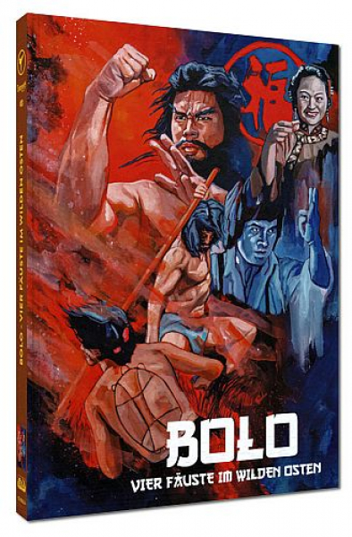 Bolo - Vier Fäuste im wilden Osten  - Limited Uncut 150 Edition (DVD+Blu-ray Disc) - Wattiertes Mediabook - Cover A