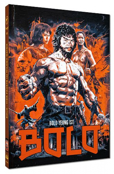 Bolo - Vier Fäuste im wilden Osten - Limited Uncut 200 Edition (DVD+Blu-ray Disc) - Mediabook - Cover C