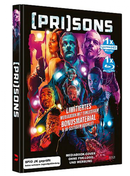 (Pri)sons - Limited Uncut Edition (4K UHD+Blu-ray Disc) - Mediabook
