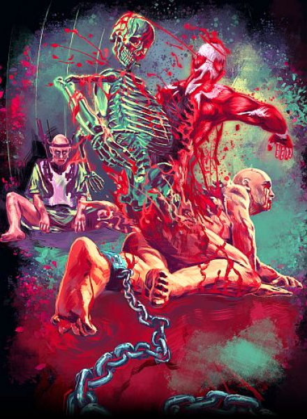 American Guinea Pig: Bloodshock - Limited Uncut 333 Edition (2x Blu-ray Disc) - Mediabook - Cover B