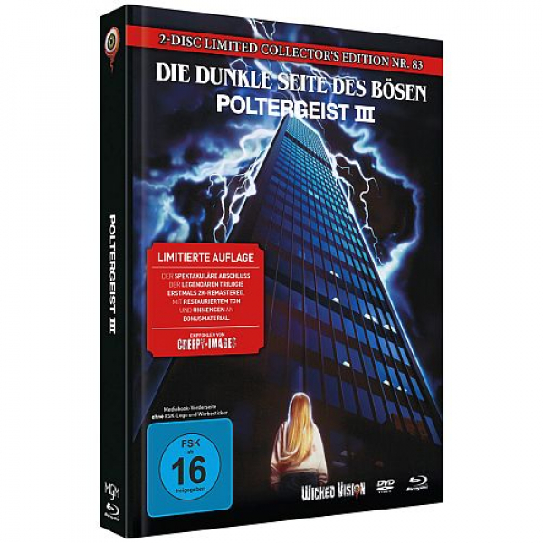 Poltergeist 3 - Limited Uncut Edition (DVD+Blu-ray Disc) - Mediabook - Cover C