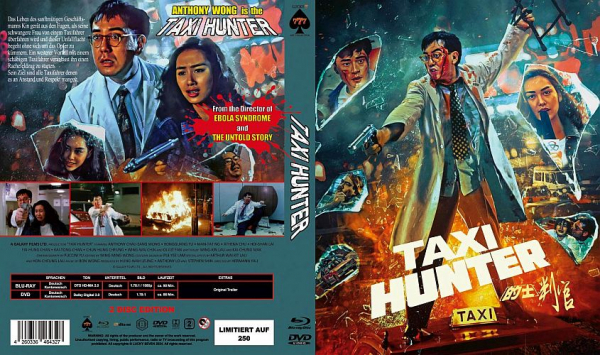 Taxi Hunter - Limited Uncut 250 Edition (DVD+Blu-ray Disc) - Scanavo Amaray Taxi Hunter - Limited Uncut 250 Edition (DVD+Blu-ray Disc) - Scanavo Amaray