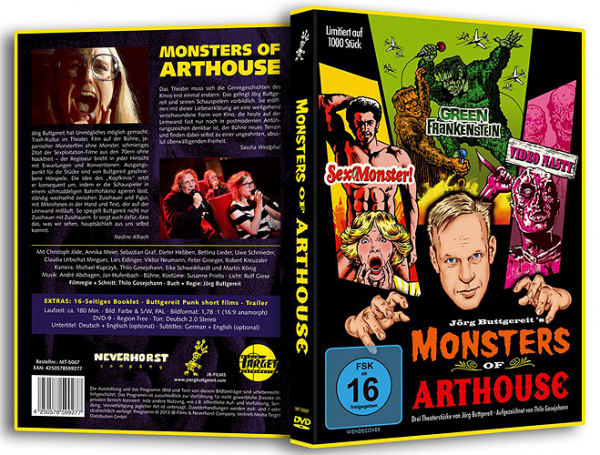 Jörg Buttgereits Monsters of Arthouse - Limited Edition