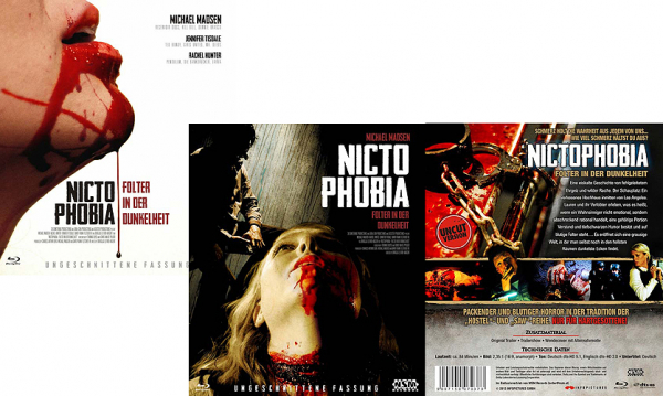 Nictophobia - Folter in der Dunkelheit - Uncut (Blu-ray Disc)