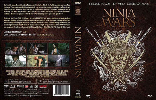 Ninja Wars - Limited Uncut Edition - 2-Disc Mediabook (DVD+Blu-ray Disc)