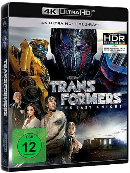 Transformers 5 - The Last Knight- 4K (4K UHD+Blu-ray Disc)