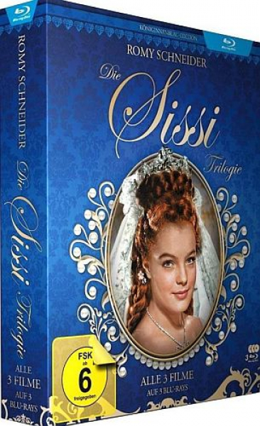 Sissi Trilogie - Königinnenblau-3-Disc - Edition (Blu-ray Disc)