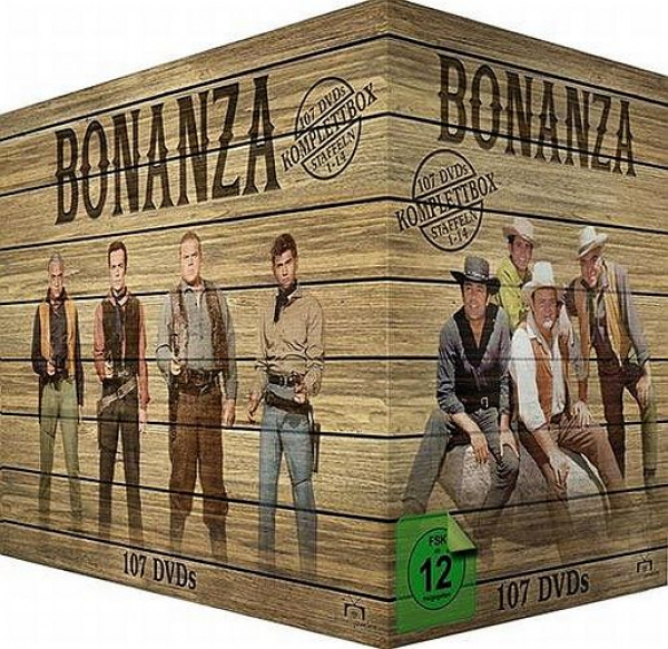 Bonanza - Komplettbox - Staffel 1-14 (107 Disc)