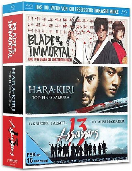 Takashi Miike Box - (13 Assassins, Hara-Kiri & Blade of the Immortal) (3xBlu-ray Disc)