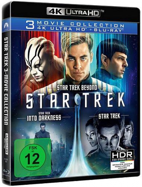 Star Trek - Three Movie Collection - 4K (4K UHD+Blu-ray Disc)