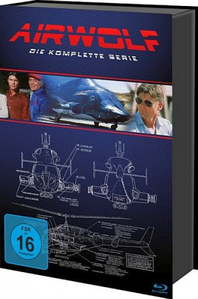 Airwolf - Die komplette Serie (18x Blu-ray-Disc)