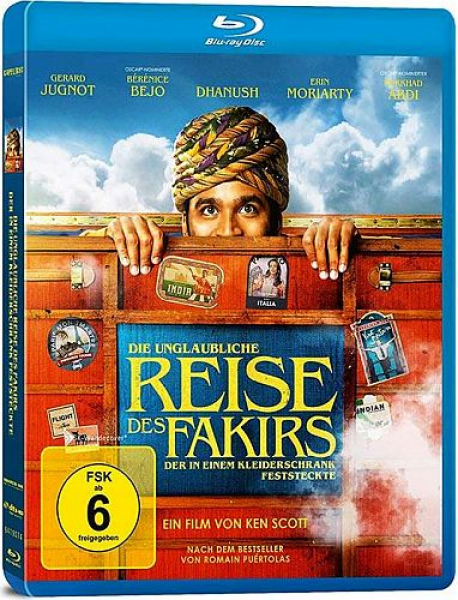 Die unglaubliche Reise des Fakirs, der in einem Kleiderschrank feststeckte (Blu-ray Disc)