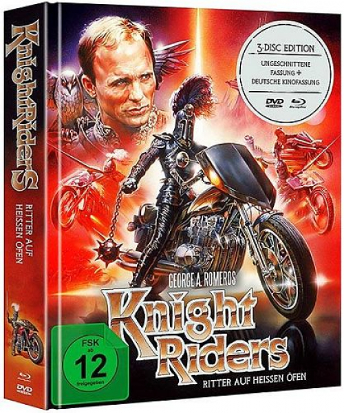 Knightriders - Ritter auf heißen Öfen - Limited Uncut Edition (DVD+2x Blu-ray Disc) - Mediabook