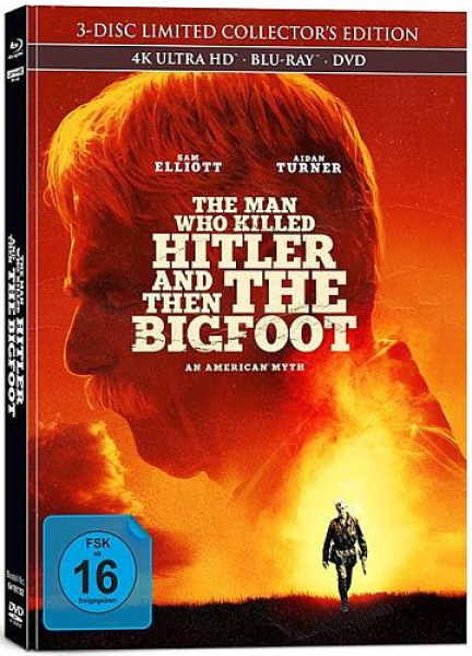The Man Who Killed Hitler and Then The Bigfoot - 3-Disc Limited Collectors Edition (4K UHD+Blu-ray Disc+DVD) - Mediabook