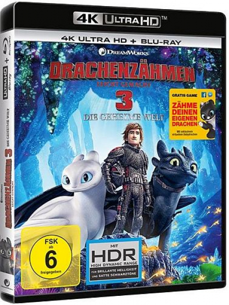 Drachenzähmen leicht gemacht 3 - 4K (4K UHD+Blu-ray Disc)