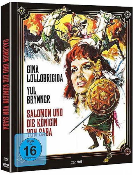 Salomon und die Königin von Saba - Limited Uncut Edition (DVDs+Blu-ray Disc) - Mediabook - Cover A