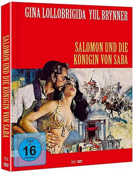 Salomon und die Königin von Saba - Limited Uncut Edition (DVDs+Blu-ray Disc) - Mediabook - Cover B