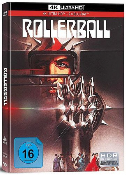 Rollerball - 3-Disc Limited Collectors Edition (2x Blu-ray Disc+4K UHD) - Mediabook
