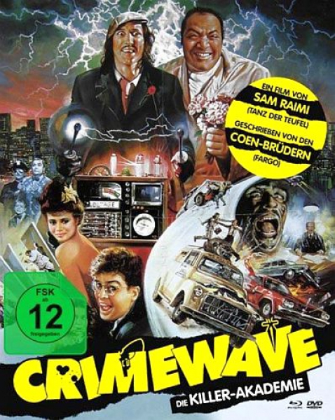 Die Killer-Akademie - Crimewave - Limited Edition (DVD+Blu-ray Disc) - Mediabook - Cover A
