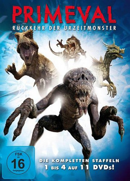Primeval - Rückkehr der Urzeitmonster - Staffel 1 - 4 Box