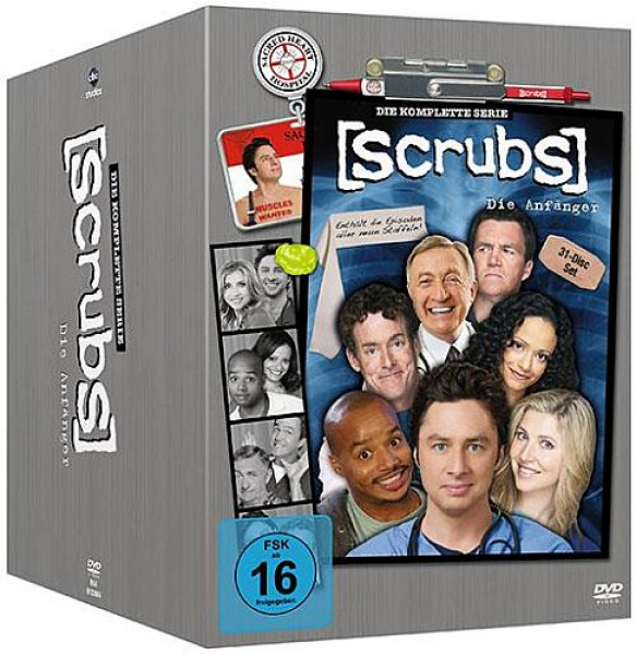 Scrubs - Die Anfänger - Komplettbox (31 DVDs)
